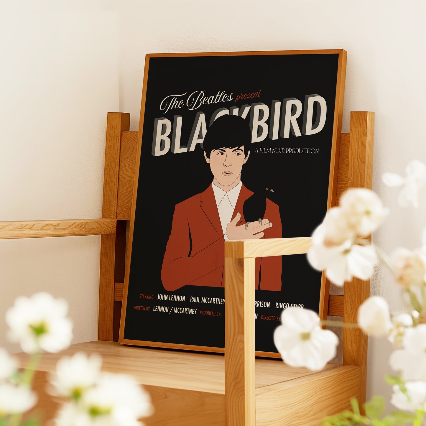 Blackbird Film Noir Poster