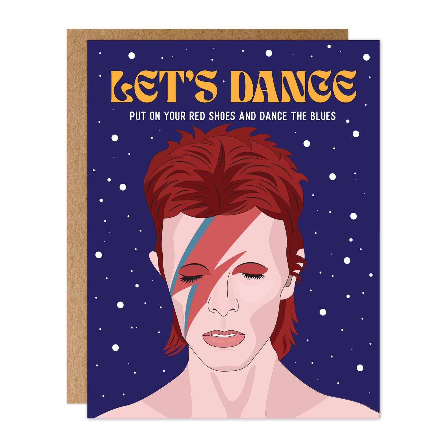 Bowie Let's Dance Card