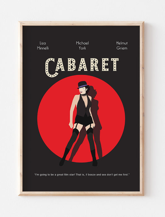 Cabaret Minimalist Movie Poster