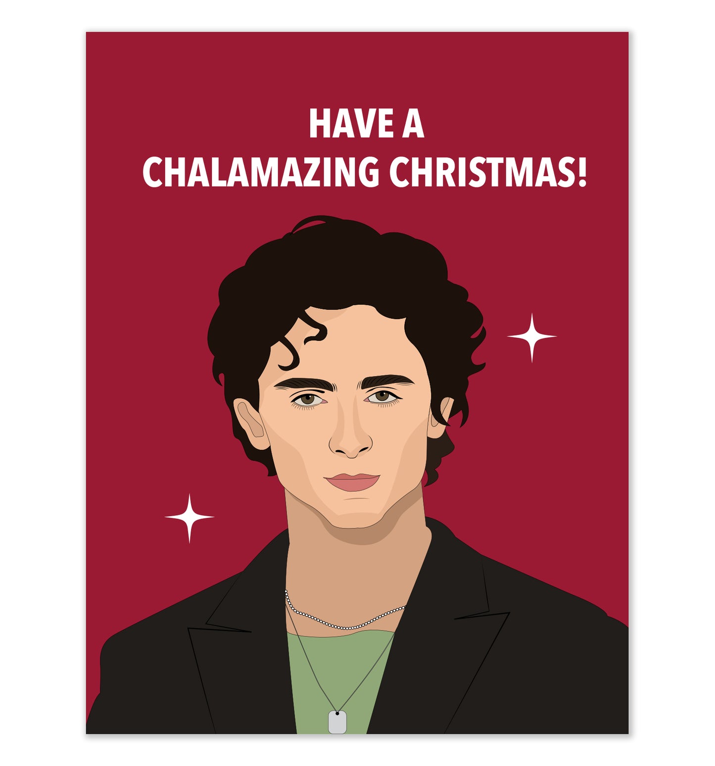 Have a Chalamazing Christmas Card