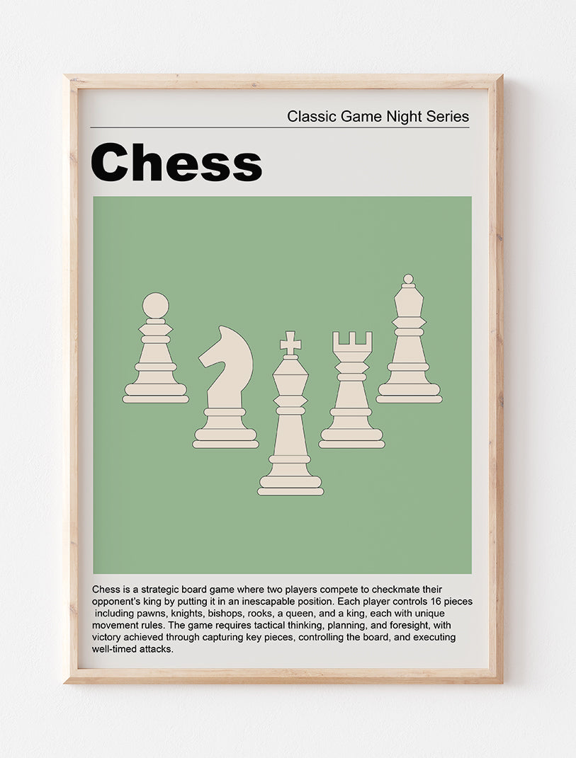Chess Art Print