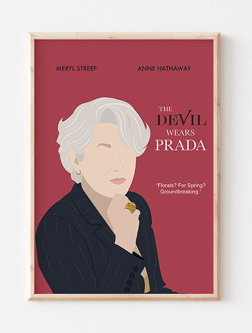 The Devil Wears Prada Minimalist Poster