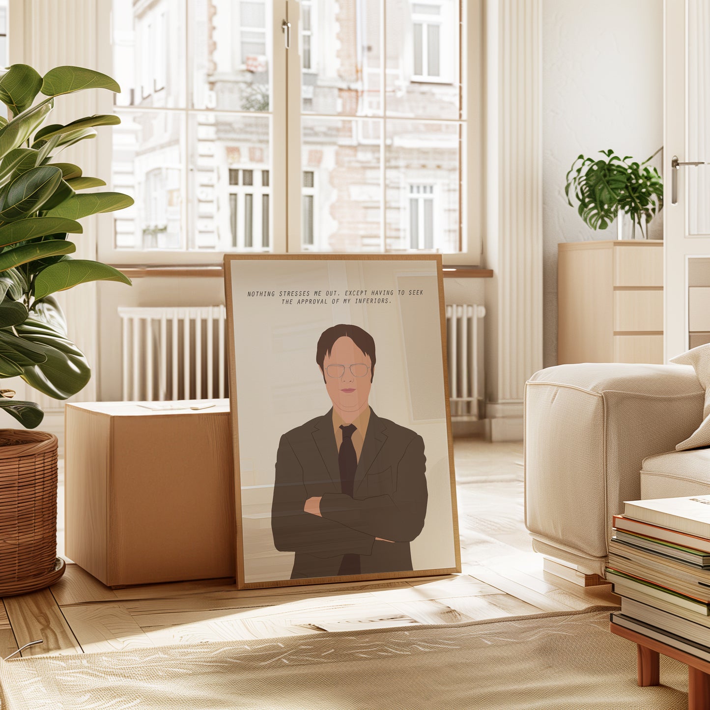 Dwight Schrute Minimalist Print