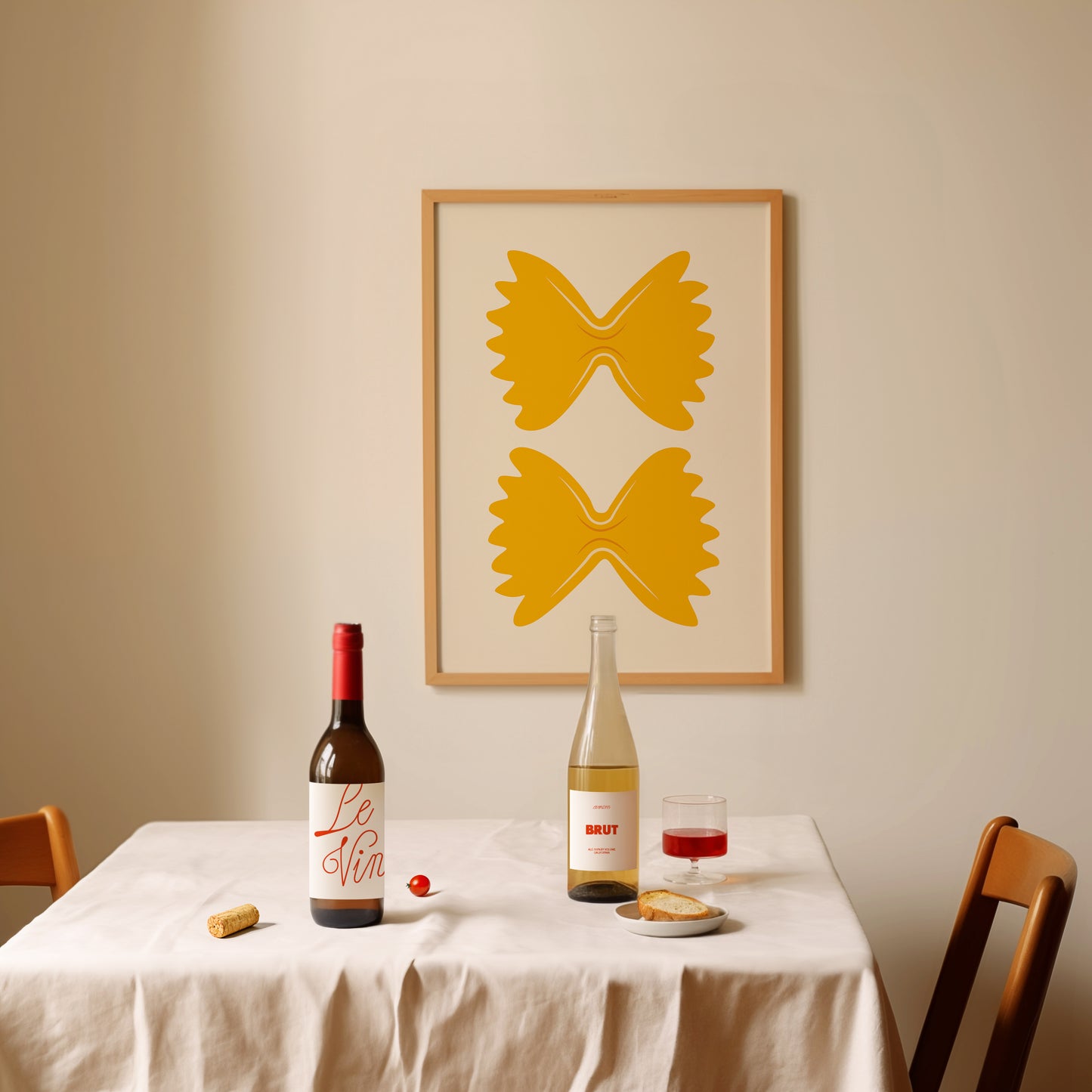 Farfalle Art Print
