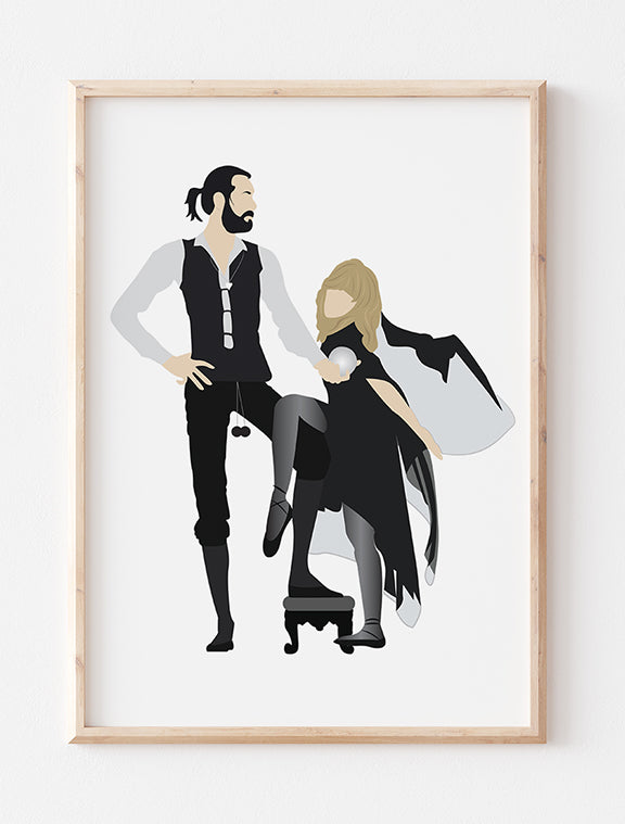 Fleetwood Mac Minimalist Poster