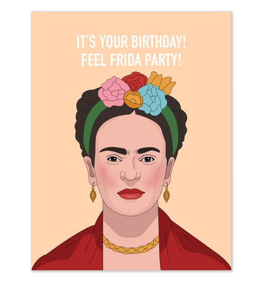 Feel Frida Party Card