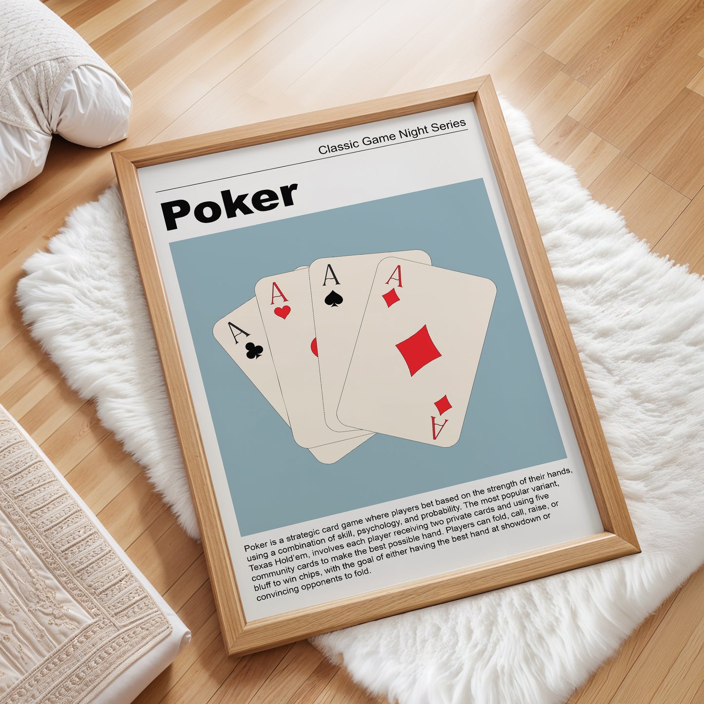 Poker Art Print