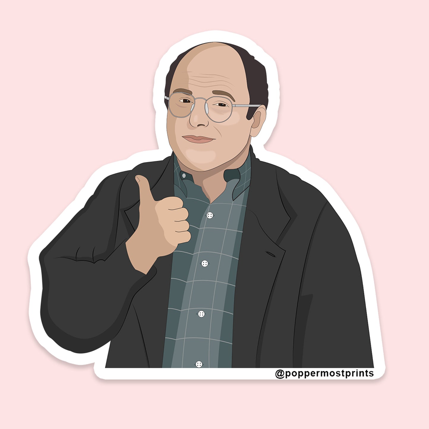 George Costanza Sticker