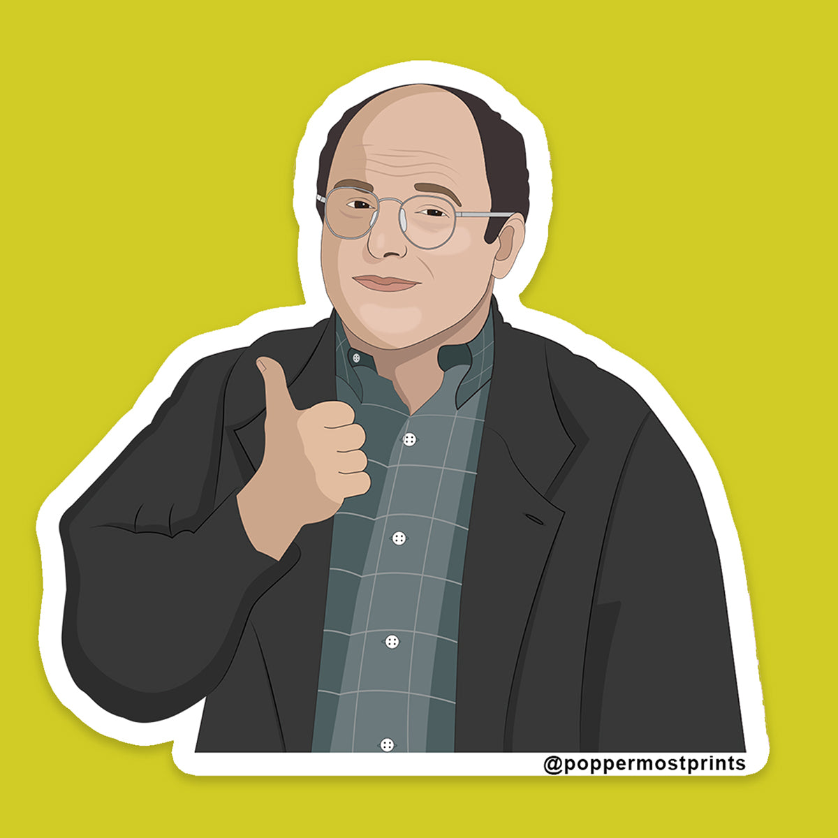 George Costanza Sticker