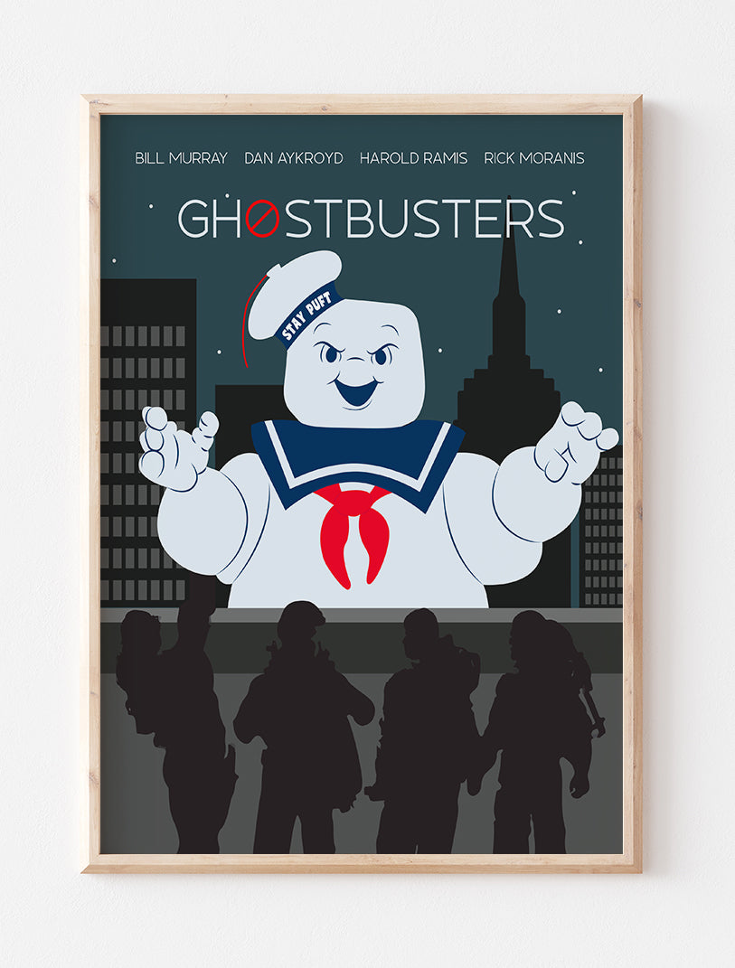 Ghostbusters Minimalist Poster