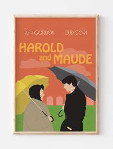 Harold and Maude Minimalist Poster