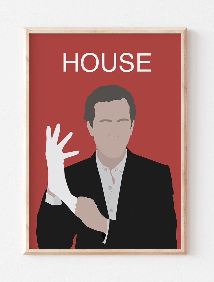 House Minimalist Poster