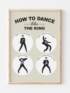 Elvis Presley - How To Dance Like The King Poster