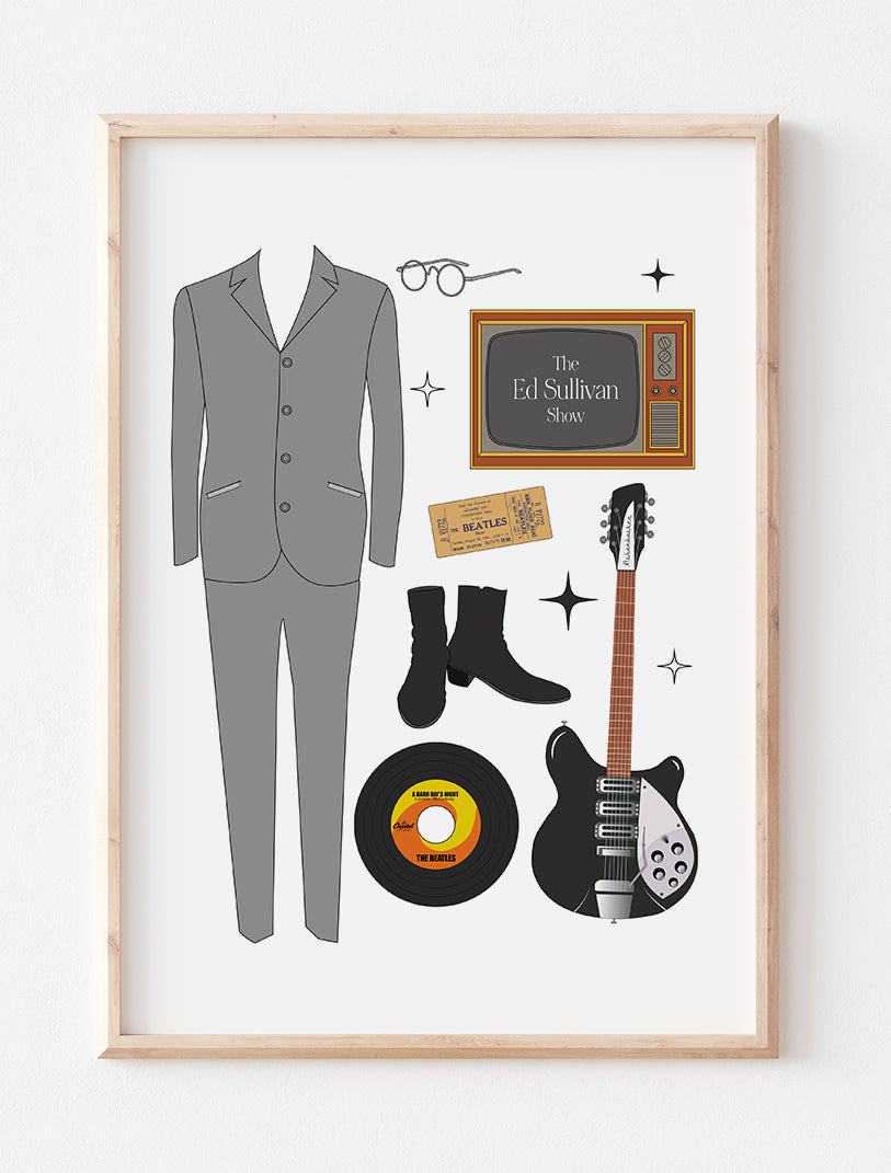 John Lennon Art Print - John's Things