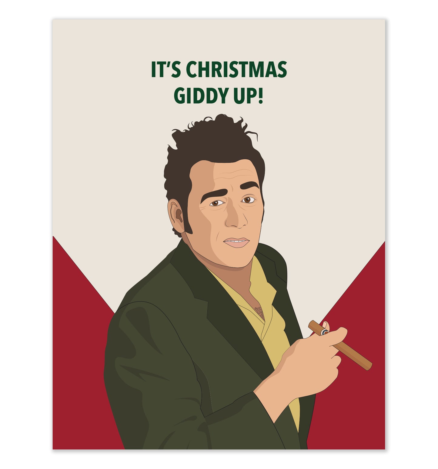 Giddy Up Christmas Card