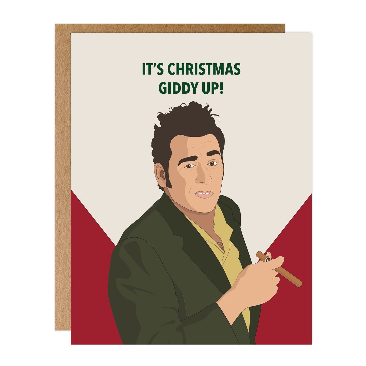 Giddy Up Christmas Card