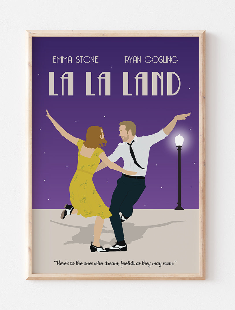 La La Land Minimalist Poster