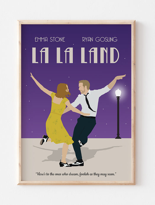 La La Land Minimalist Poster