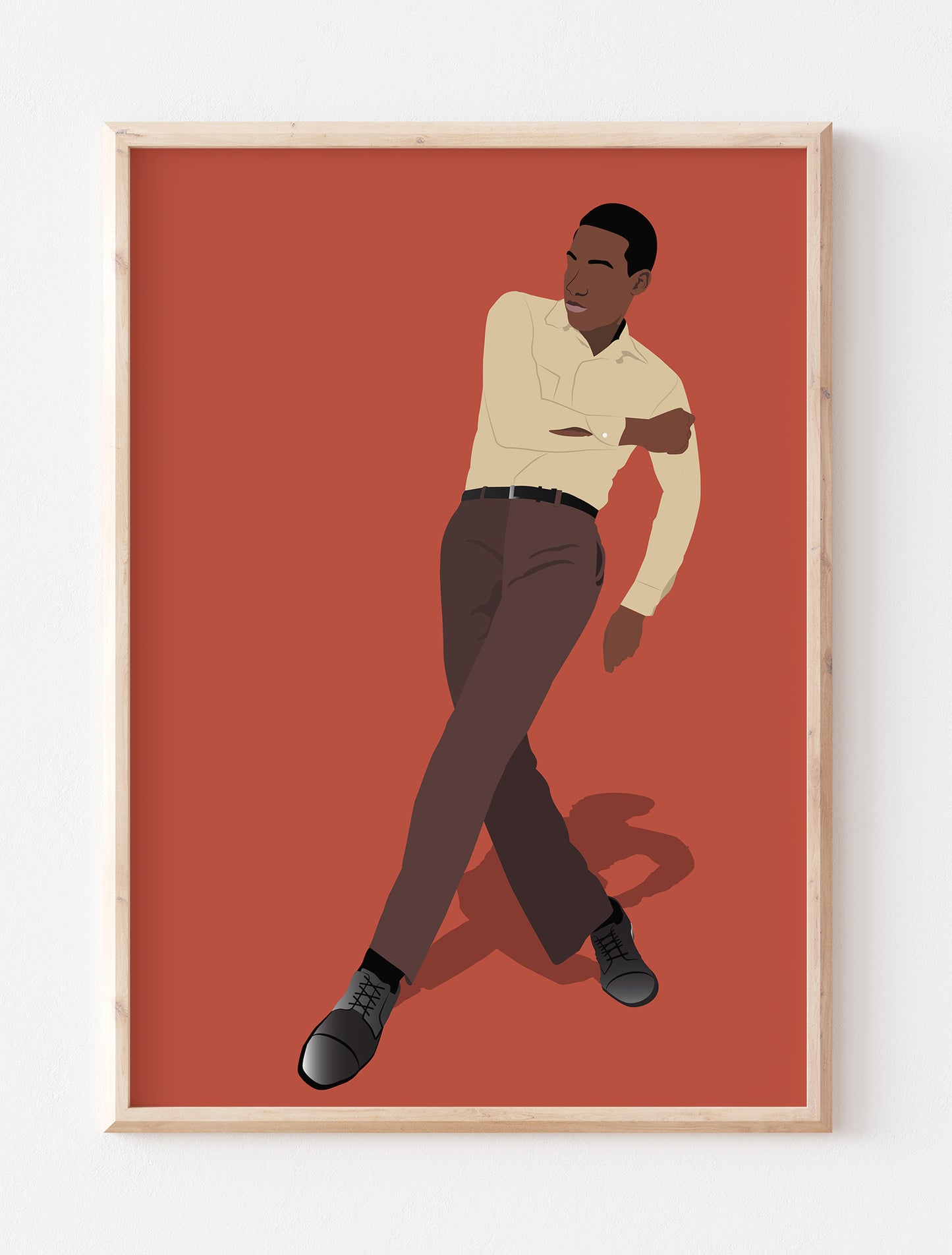 Leon Bridges Minimalist Print