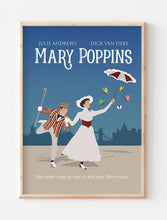Mary Poppins Minimalist Poster