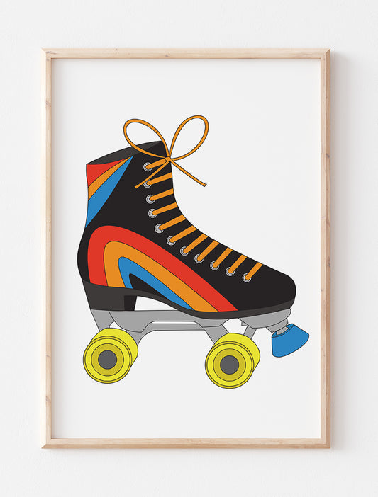 Roller Skate Art Print