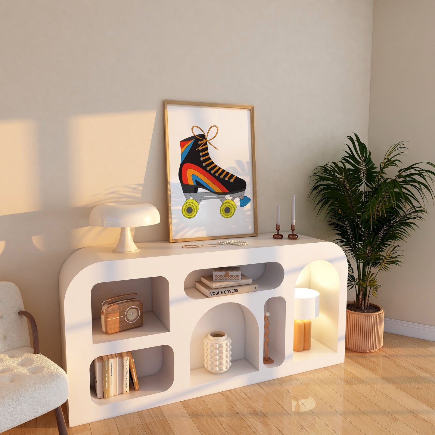 Roller Skate Art Print