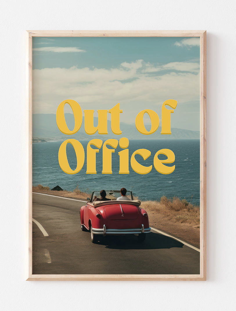 Out of Office - Art Print