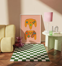 Retro Controllers Print - N64 + Gamecube