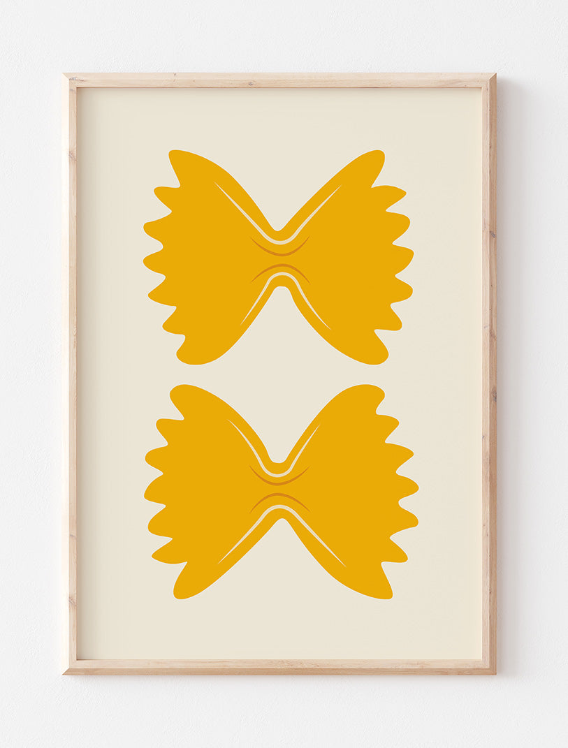 Farfalle Art Print