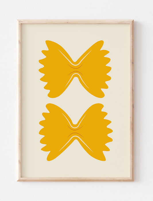 Farfalle Art Print