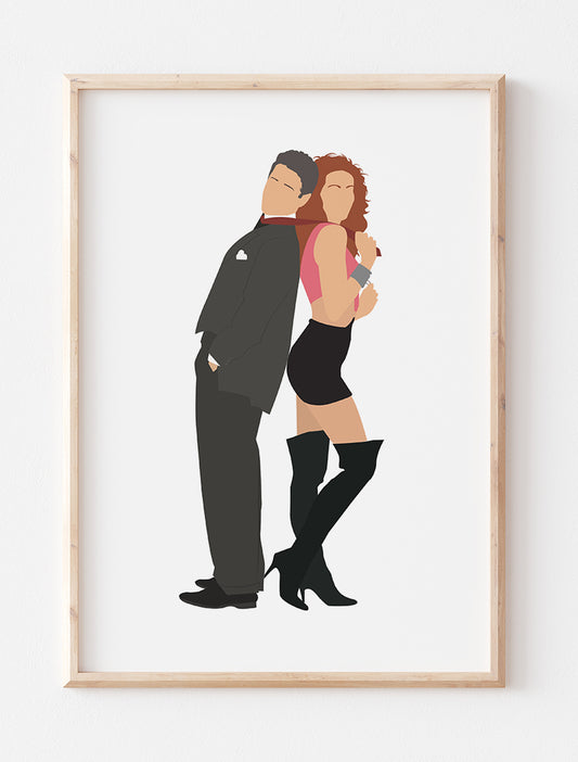 Pretty Woman Minimalist Print