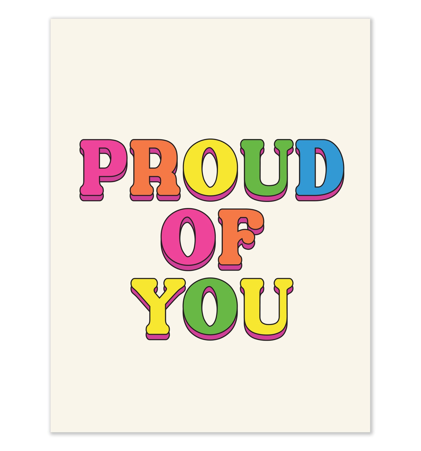 Proud Of You Card