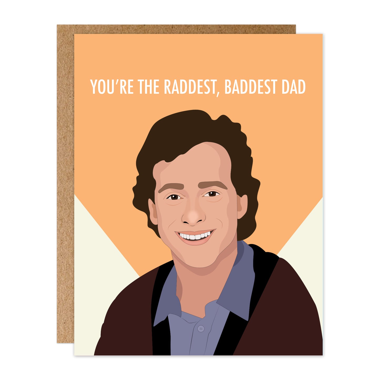 Danny Tanner Raddest Baddest Dad Card