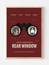 Rear Window Minimalist Movie Poster