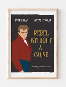 Rebel Without a Cause Minimalist Poster