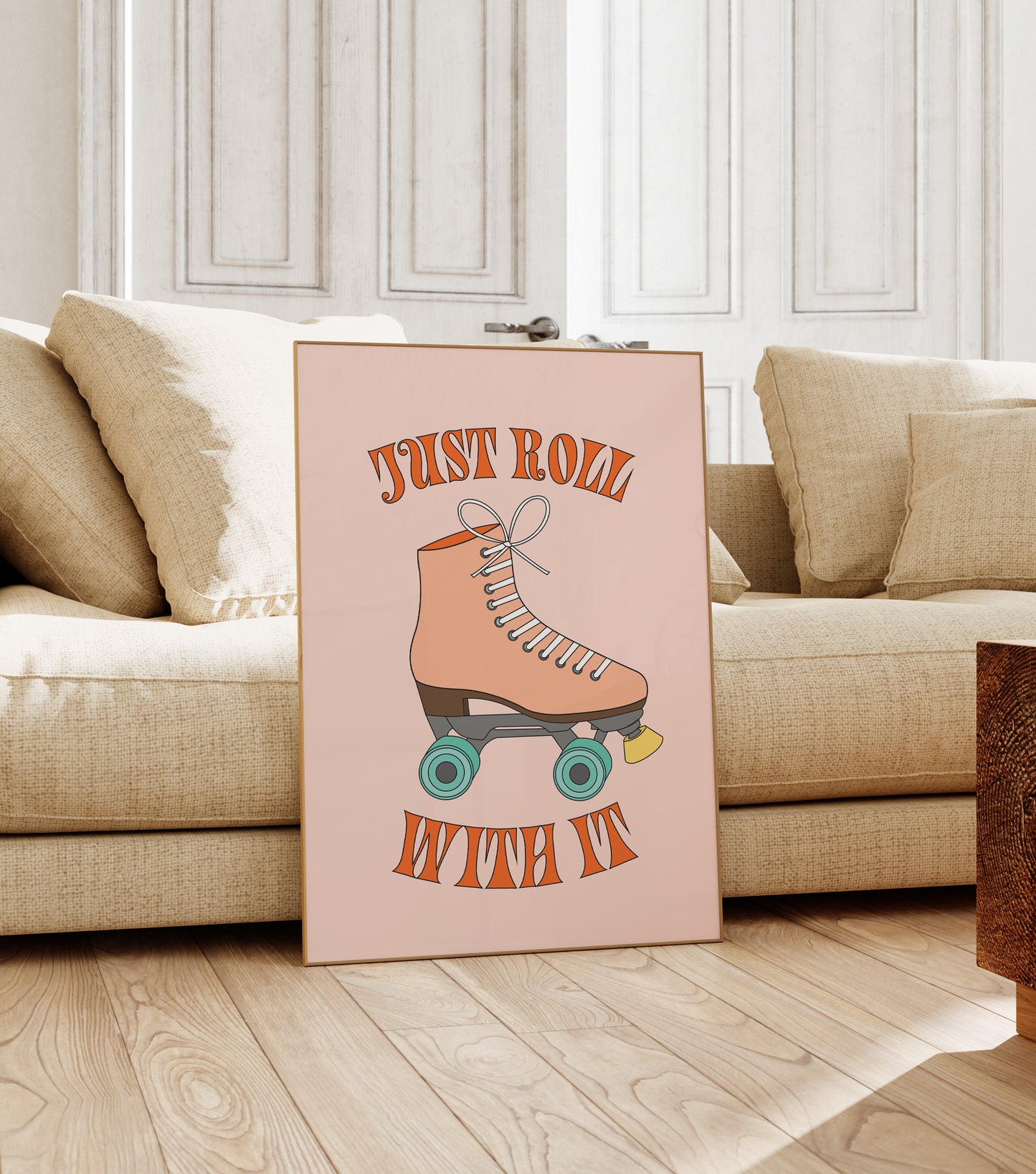 Just Roll With It - Art Print