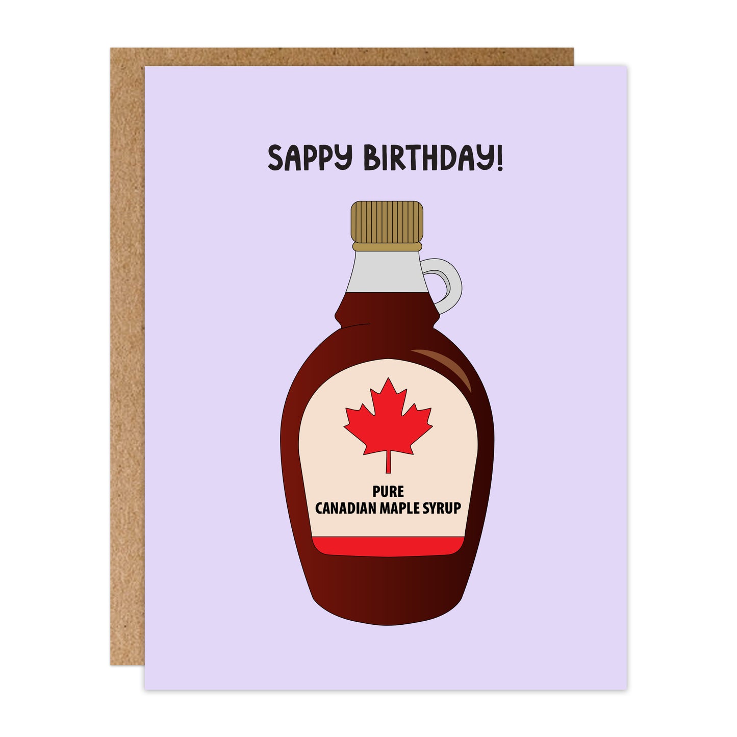 Sappy Birthday Card