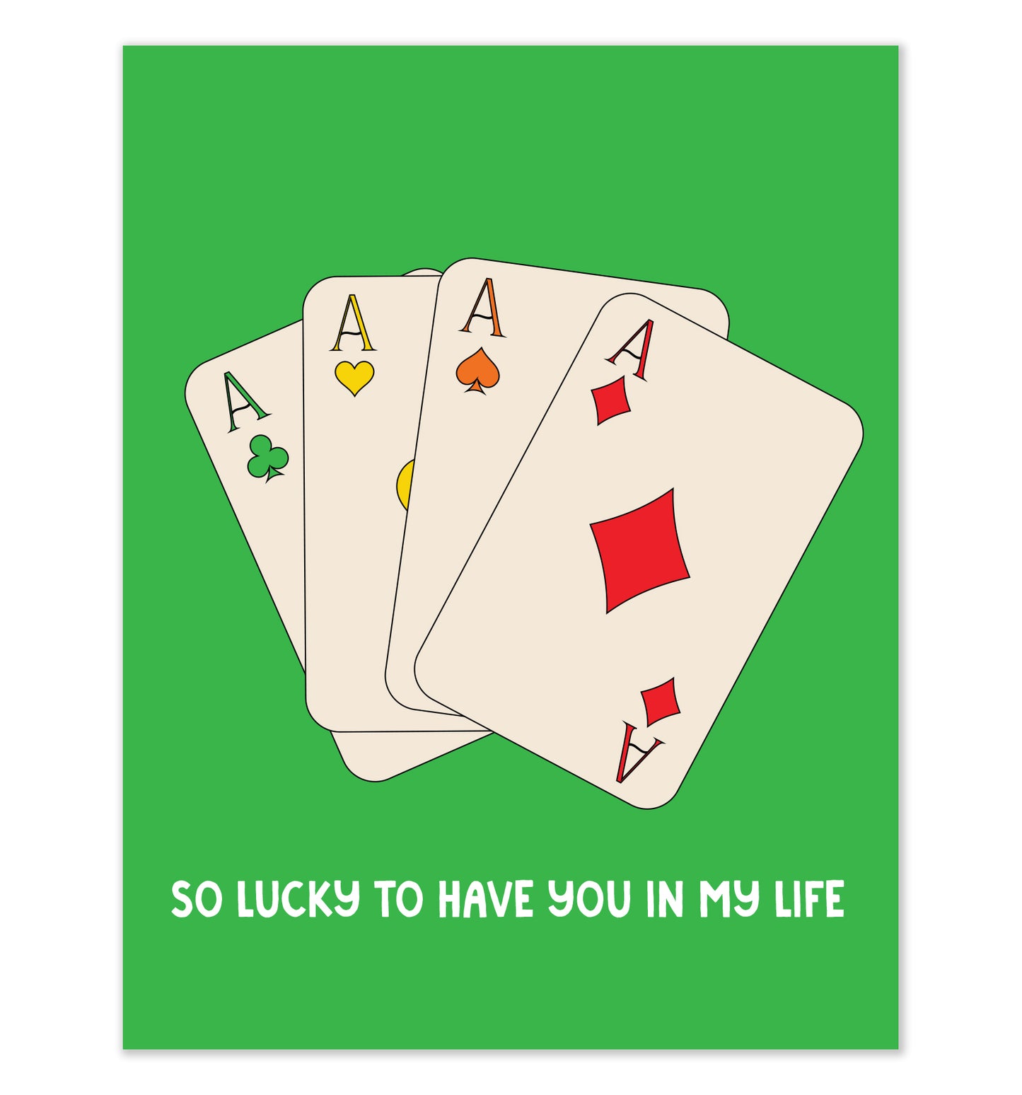 So Lucky To Have You Card