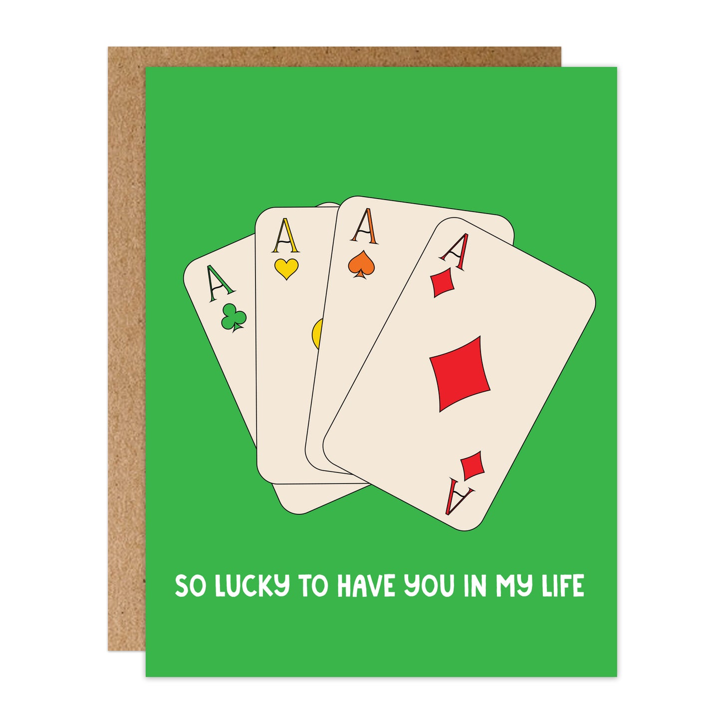So Lucky To Have You Card