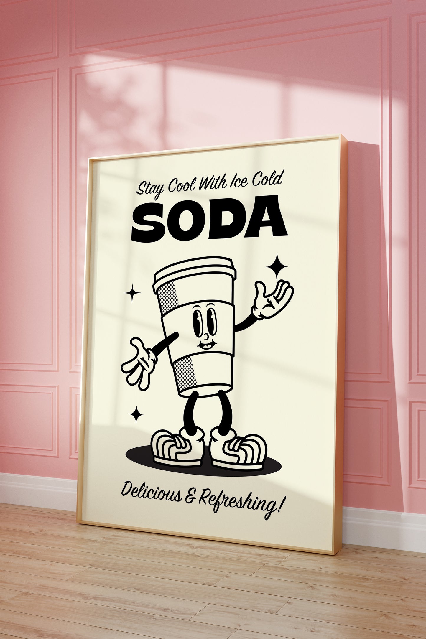 Stay Cool with Ice Cold Soda!