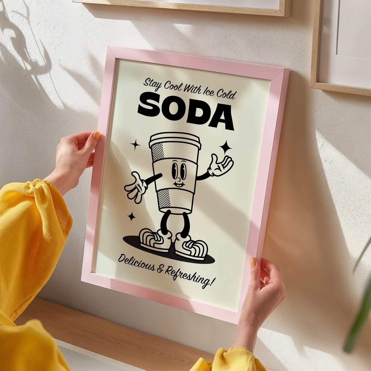 Stay Cool with Ice Cold Soda!