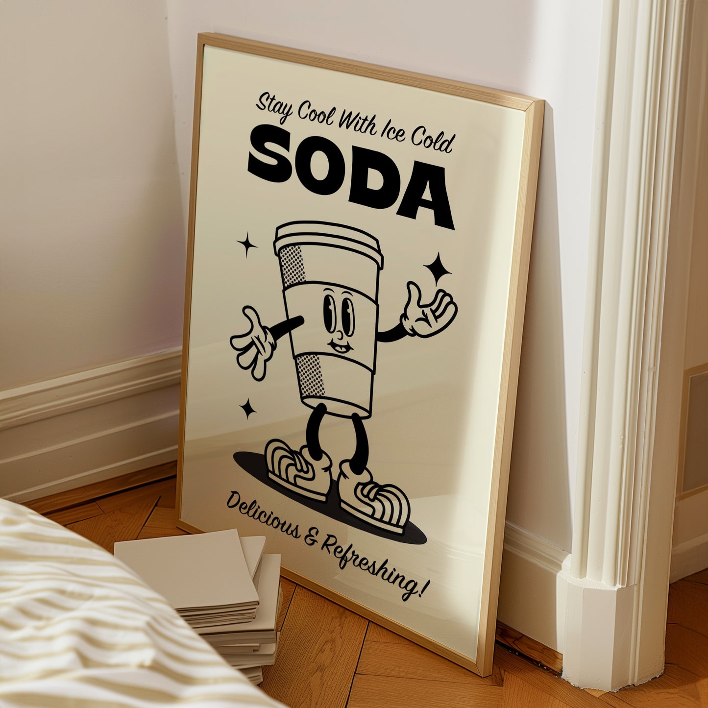 Stay Cool with Ice Cold Soda!