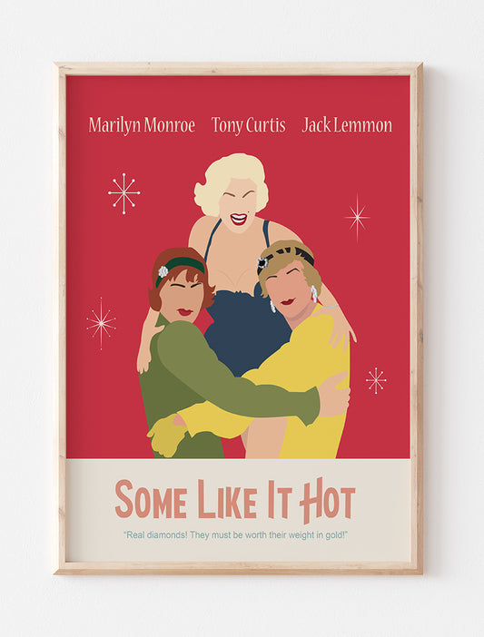 Some Like It Hot Minimalist Poster