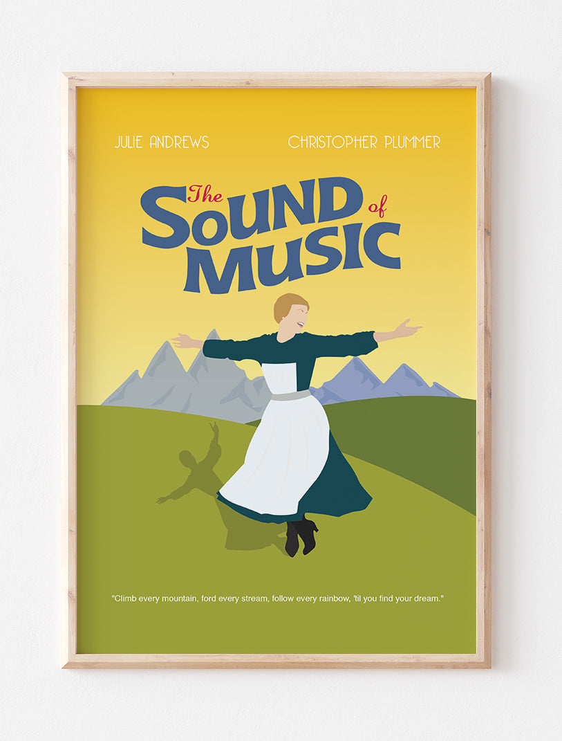 The Sound of Music Minimalist Poster
