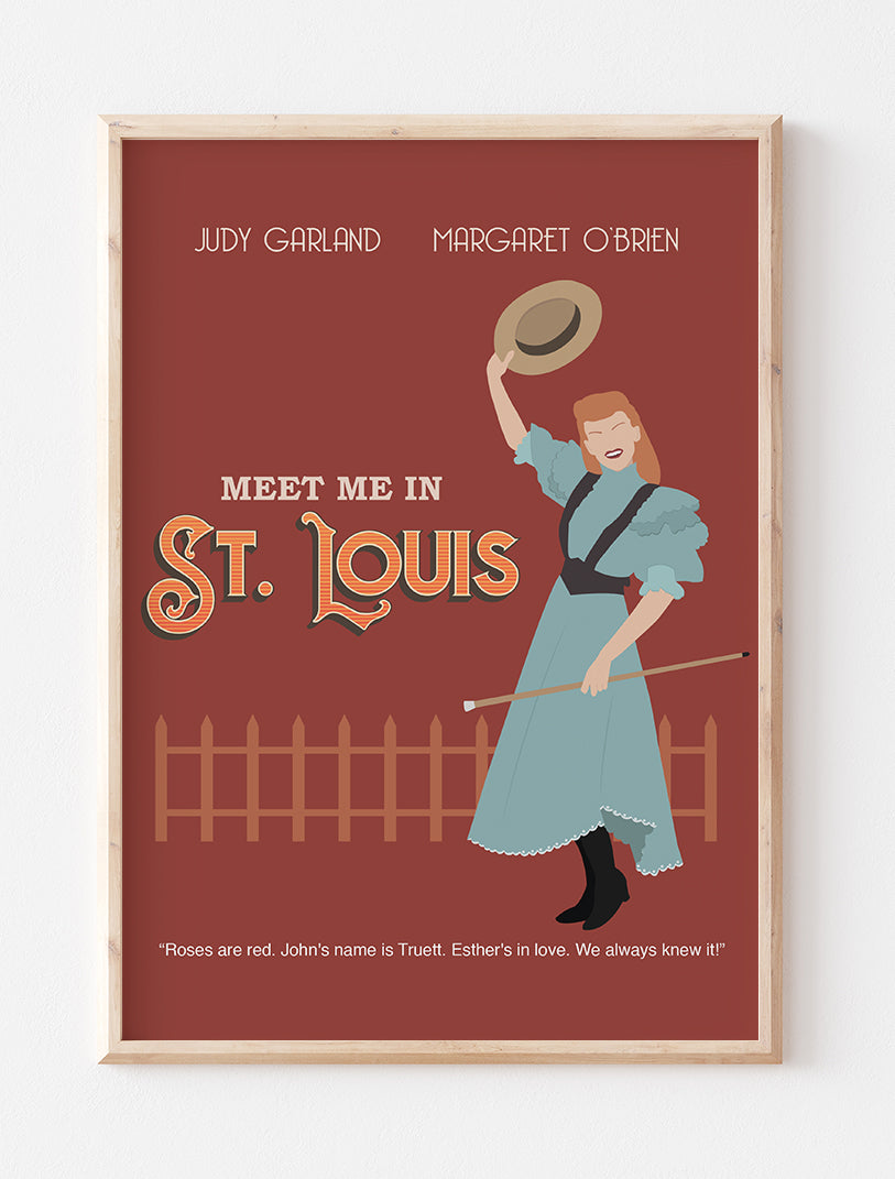 Meet Me in St. Louis Minimalist Movie Poster