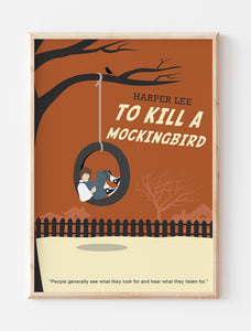 To Kill a Mockingbird Minimalist Poster