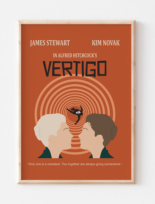 Vertigo Minimalist Movie Poster