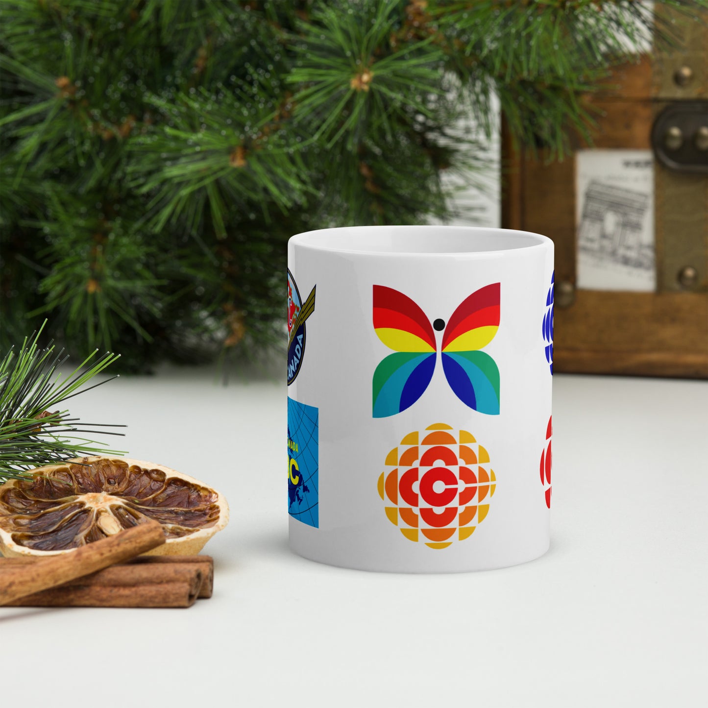 CBC Logo Evolution Mug