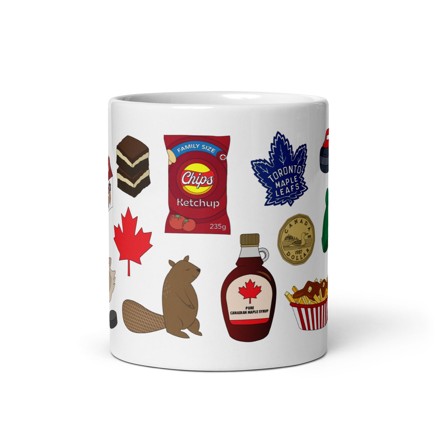 Canadian Favourites Mug (Maple Leafs)