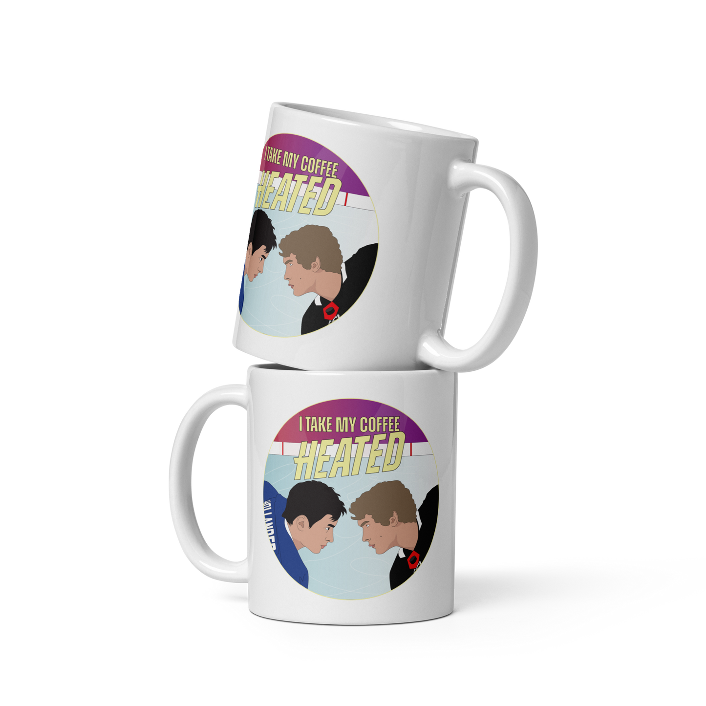 I Take My Coffee Heated - Heated Rivalry Inspired Mug